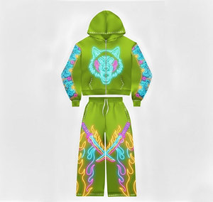 Sweat à capuche pour homme avec circuit imprimé néon, motif graphique Cyber Tech, art numérique vibrant, idéal pour le streetwear moderne et le gaming - Product Image 5