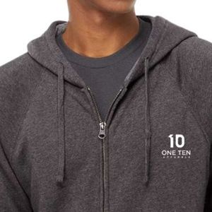 Unisex Full <b>Zip</b> <b>Hooded</b> Sweatshirt Premium Special Blend Fleece Hoodie Lightweight Comfortable Outerwear for Men and Women - Product Image 3