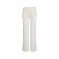 Pantalon pull pour femme de haute qualité, respirant, en coton/élasthanne tricoté, décontracté, pour l'hiver, vêtement d'extérieur tendance, taille élastique, longueur intégrale