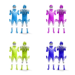 Youth Team American Football Uniform Custom Player <b>Name</b> Number Competition Match Training Uniform American Football Uniform - Product Image 1