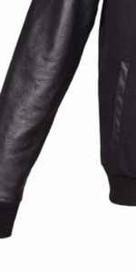 Vestes bomber universitaires vierges en gros pour hommes, vestes Letterman personnalisables par sublimation, vestes de baseball universitaires pour hommes - Product Image 3