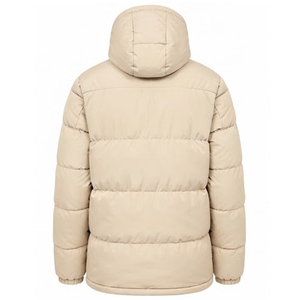 Good Quality Men's <b>Waterproof</b> Windproof Quick Dry Winter Coat Regular Fit High Street Reversible Zipper Closure Thick <b>Jacket</b> - Product Image 2