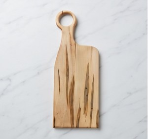 Elegante Tabla de Cortar Rectangular de Madera de Olivo Natural con Asa para Cocina - Product Image 1