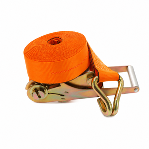 Correa de trinquete de poliéster de alta resistencia de 75 mm y 8000 kg para aseguramiento de carga pesada, manejo de mercancías, suministro de fábrica OEM ODM - Product Image 1