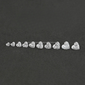 Diamantes Sueltos al por Mayor SHRAMAN, Claridad VVS-VS, Cultivados en Laboratorio HPHT CVD, Color DEF, Corte Corazón, Tamaño Pequeño, para Joyería Fina - Product Image 5