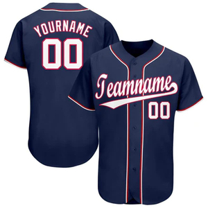 Maillots de baseball noirs personnalisés pour hommes, broderie sur mesure, design vierge, impression par sublimation sur maille, uniformes d'équipes 2026 - Product Image 6