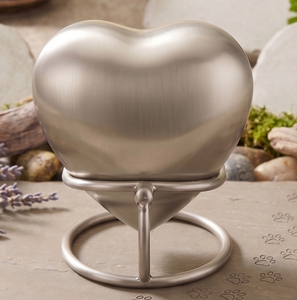 Heart Shape Paw Printed Cremation Urn <b>Box</b> for Human Ashes Cremation Urns Ash Funeral to Honor Your Loved One - Product Image 6