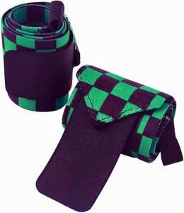 Bandes de poignet respirantes à sublimation, support de poignet réglable et sécurisé pour la musculation, l'exercice en salle de sport et l'entraînement de force - Product Image 1