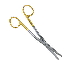 Tijeras Quirúrgicas Manuales de Acero Alemán con Insertos de Carburo de Tungsteno de 16 cm, Dorso Dorado, para Cirugía Plástica, Fabricadas a Medida por Dentavex - Product Image 3