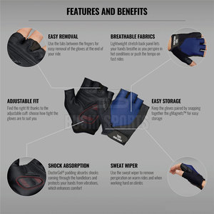 Gants de cyclisme fabriqués au Pakistan, prix bas, haute qualité, design personnalisé, unisexes - Product Image 2