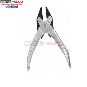 Alicates de Punta Plana Paralela de Alta Calidad de 140 mm, con Doble Resorte, Herramienta Manual para Joyería, Trabajos Eléctricos, Manualidades y Aplicaciones de Bricolaje - Product Image 3