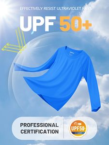 เสื้อตกปลาผู้หญิงพรีเมียม แขนยาว UPF 50 โพลีเอสเตอร์ 100% ป้องกันรังสียูวี แห้งเร็ว ระบายอากาศได้ดี เสื้อผ้าสำหรับกิจกรรมกลางแจ้ง - Product Image 3