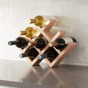 Porte-bouteilles à vin en bois moderne – Qualité artisanale durable |   Vente en gros |   Prix d'usine - Product Image 1