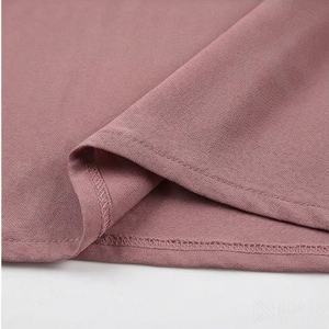 Nouvelle Arrivée - Abaya Femme Personnalisée Couleur Unie Col V Longueur Cheville en Polyester Coupe Droite Ample Manches Longues Robe Musulmane Broderie - Product Image 6