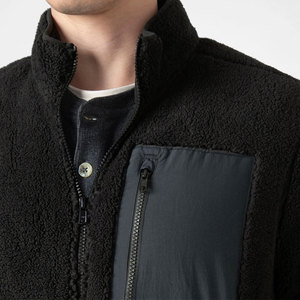 Cozy Cold Weather <b>Sherpa</b> <b>Jacket</b> With Soft Inner Layer Full Zip Design And Comfortable Outdoor Wear <b>Sherpa</b> <b>Jacket</b> - Product Image 5