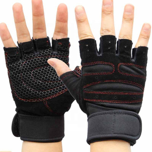 Gants de protection demi-doigts pour la course, la gym, le fitness et l'haltérophilie – Vente en gros, personnalisables, haute qualité, professionnels - Product Image 6