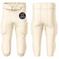 Pantalon de compression de football américain pour homme, léger, rembourré, respirant, avec broderie personnalisée.