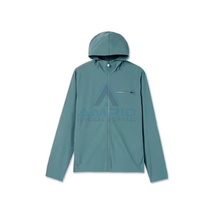 Sweat à capuche pour homme en tissu polaire de haute qualité, effet délavé à l'acide et effet soleil, coupe oversize, pour l'automne - Product Image 1