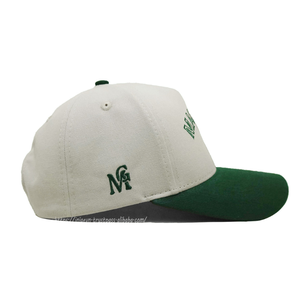 Custom 100% Cotton Twill Embroidery Logo Two Tone Baseball Cap 5 Panel Sports <b>Hat</b> Mid Profile <b>Sun</b> Protection Golf <b>Hat</b> <b>Men</b> Gorra - Product Image 3