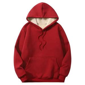 Vente en gros de sweats à capuche surdimensionnés en flanelle sherpa, doux et chauds, avec logo personnalisé, pour femme - Product Image 1