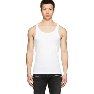 <b>Men</b> Casual Tank Top Sleeveless Vest Soft Cotton Fabric Breathable Summer Shirt Gym Fitness Workout Comfortable Streetwear Style - Product Image 4