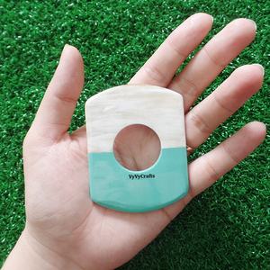 Colgante de cuerno de búfalo natural al por mayor, joyería de cuerno de vaca de búfalo VP410 - Product Image 3