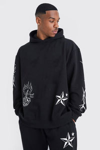 Conjunto Deportivo Unisex Vintage con Lavado Ácido, Estilo Urbano de Invierno, 100% Algodón, Ligero, con Logotipo Personalizado, Sudadera con Capucha y Pantalones Jogger, Tallas Grandes - Product Image 6