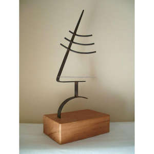 Fer décoratif fil épais X MAS cadre d'arbre Accent de bureau objet décoratif de Noël au début de la saison prix réduit - Product Image 5