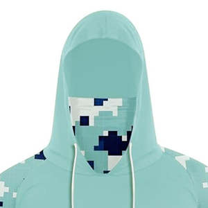 Sudadera con Capucha de Pesca para Hombre, de Secado Rápido, Protección UV, 100% Poliéster, UPF50, Camisetas de Pesca con Capucha, Sublimación, Venta al Por Mayor - Product Image 3