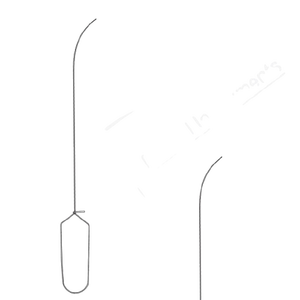 Introductor de Catéter Manual de Alta Calidad, 395 mm, Acero Inoxidable, Instrumento Quirúrgico, Certificado CE, Reutilizable para Cirugía General - Product Image 1