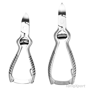 Ensemble professionnel de coupe-ongles incurvés en acier inoxydable à large ouverture pour les soins des bébés, la beauté, le nail art et la manucure - Product Image 2