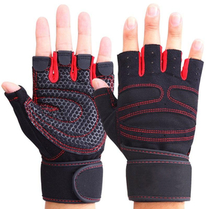 Gants de sport OEM ODM avec paume en silicone pour une meilleure adhérence et protection des poignets, idéaux pour la musculation, le fitness et l'entraînement sportif - Product Image 1