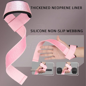 Sangles de musculation en néoprène, ajustement confortable pour l'entraînement en salle et la musculation, respirantes, légères, sans élasticité - Product Image 6