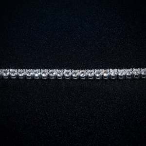 Cadena de Moissanita de Joyería Fina, Plata de Ley 925, 3 mm, Color D, VVS, Pulsera de Moissanita para Mujer y Hombre - Product Image 3