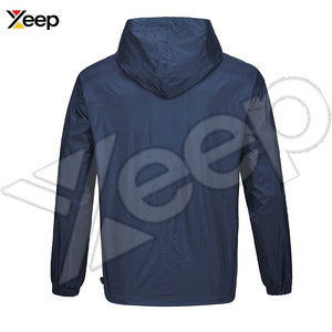 Veste coupe-vent d'hiver pour homme à capuche, nouvelle mode, très vendue, respirante, séchage rapide, polyester/nylon, personnalisable - Product Image 6