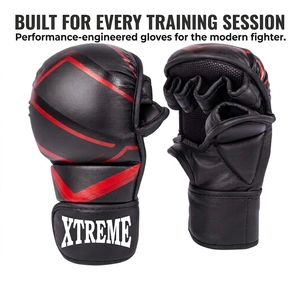 Gants de MMA en gros, gants de sparring avec sangle de poignet réglable, logo personnalisé, gants de compétition MMA, taille personnalisée, équipement sportif - Product Image 2
