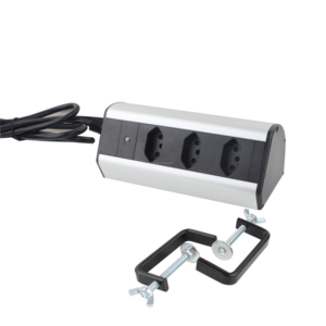 Extension de prise de courant de bureau personnalisée prise brésilienne pour plan de travail maison et bureau torre de tomada retratil embutir mesa - Product Image 4