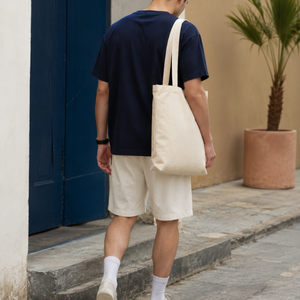 Bolsa de Tela de Algodón Orgánico con Logotipo Personalizado |   Bolsa de Compras Reutilizable Ecológica |   Bolsa de Compras Resistente de Primera Calidad, la Mejor Calidad - Product Image 2