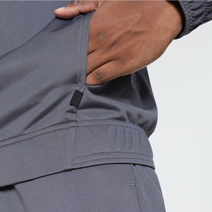 Custom Men's 100% Polyester Tech Fleece <b>Tracksuit</b> Set Breathable Lightweight Quick Dry Men Polyester <b>Tracksuits</b> - Product Image 3
