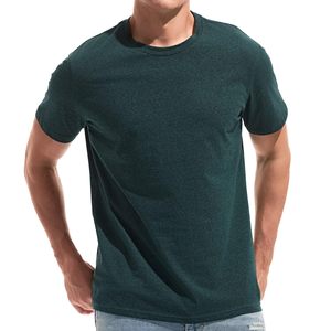 เสื้อยืดคอกลมผู้ชายคลาสสิก น้ำหนักเบา สไตล์ลำลอง แฟชั่น ขายส่ง - Product Image 1