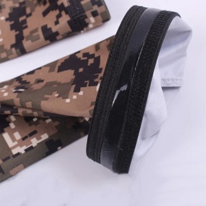 Manguito de compresión deportivo con protección UV, logotipo personalizado, absorción de humedad, para ciclismo, running, baloncesto, MMA, boxeo, venta al por mayor - Product Image 5