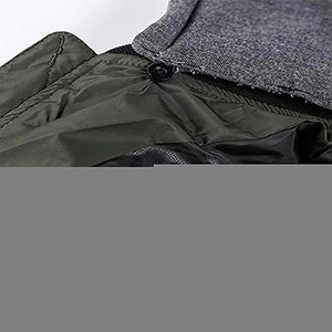 Impresso International – Dernière mode : Veste d'hiver épaisse décontractée pour homme avec capuche, en toile matelassée de coton - Product Image 5