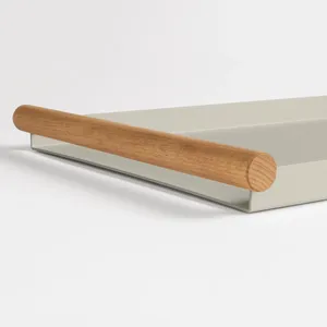 Handmade Aluminum Tray for Contemporary Coffee Table Decoration and Home Decor CollectionMatte Finish <b>Ceramic</b> Eco-Friendly - Product Image 5