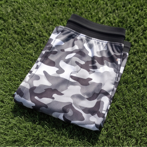 Pantalones Cortos Deportivos de Malla Sublimados Personalizados, Uniformes Deportivos, Pantalones Cortos de Malla de Camuflaje, Fabricante de Pantalones Cortos de Boxeo de Malla 100% Poliéster, Unisex - Product Image 4