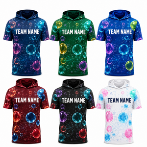 Sudadera Deportiva sin Mangas con Cuello Redondo, Personalizada con Transferencia Térmica, Tejida, Ligera, Cálida, Transpirable, para Entrenamiento de Equipo, con Logotipo del Equipo y del Jugador - Product Image 2