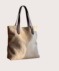 Sac fourre-tout en cuir véritable personnalisé avec broderie et fermeture éclair, style vintage, sac à main pour femme LHTB-0084 - Product Image 2