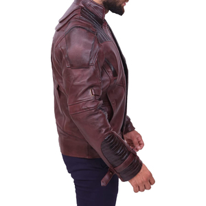 Chaqueta de Cuero Vacuno para Hombre, Cómoda, de Alta Calidad, con Logotipo Frontal, Transpirable, para Invierno, Nueva Llegada, Precio de Oferta - Product Image 5