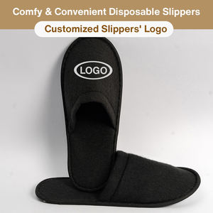 Pantuflas de Hotel de Venta Directa de Fábrica, Precio Más Bajo, Pantuflas Desechables de Talla Universal Blancas en Existencia para Hoteles y Alojamientos - Product Image 2