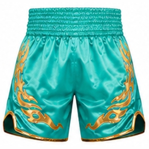 Shorts de Muay Thai haute performance OEM en satin pour la boxe thaï, le kickboxing et les compétitions de MMA - Product Image 4