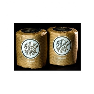 2023 Venta al por mayor Japón Sensación HINOKI Perfumado Japonés 1R 27,5 M 100% Pañuelos higiénicos reciclados Fuente natural Pulpa Embalaje elegante - Product Image 1